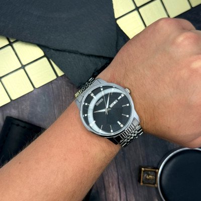 Чоловічий годинник Skmei 9323SIBK Silver-Black
