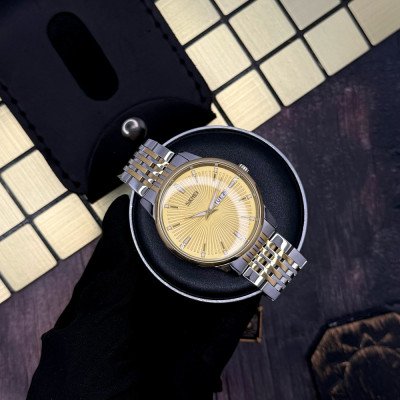 Чоловічий годинник Skmei 9323TGDGD Silver/Gold-Gold
