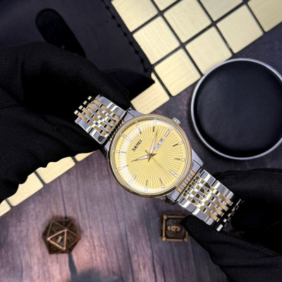 Чоловічий годинник Skmei 9323TGDGD Silver/Gold-Gold