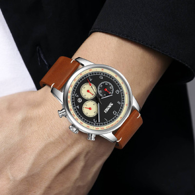 Skmei 9318BEBN Beige-Brown