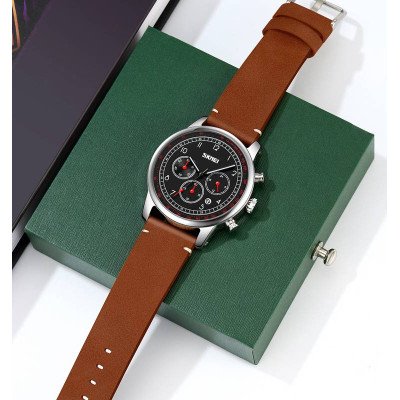 Skmei 9318BKBN Black-Brown