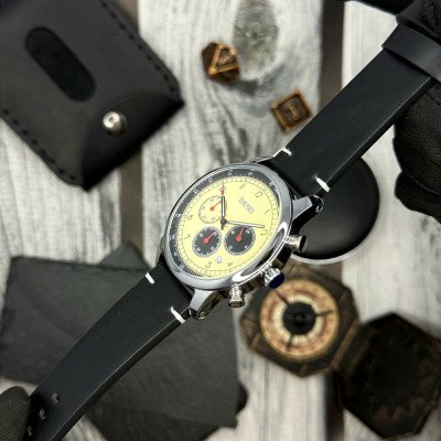 Мужские часы Skmei 9318BEBK Beige-Black