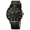 Мужские часы Skmei 1984LGD Gold-leather belt фото 2