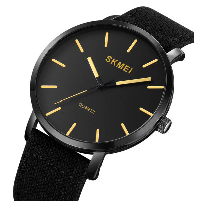 Skmei 1984BGD Gold-braided belt