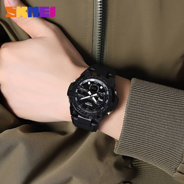 Чоловічий годинник Skmei 2105BK Black фото 4