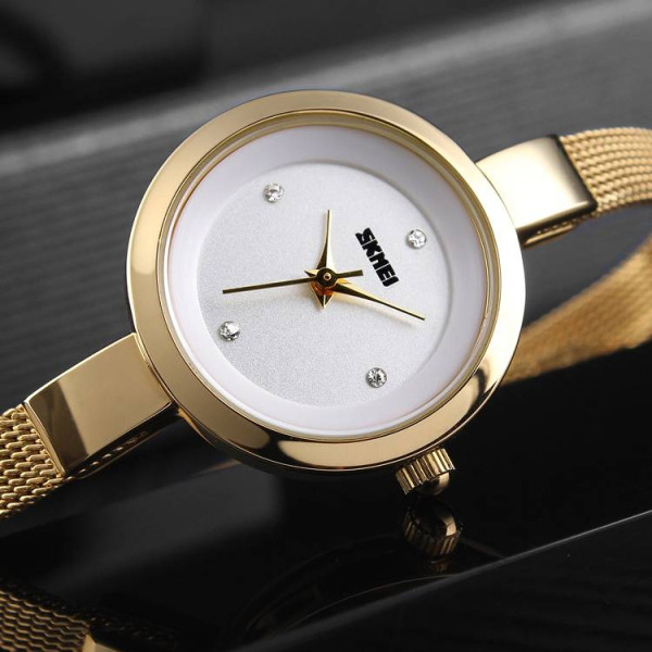 Жіночий годинник Skmei 1390GD Gold фото 4