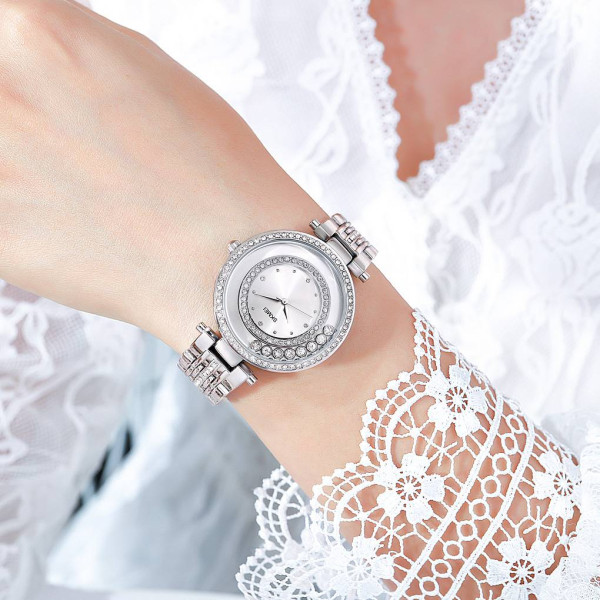 Женские часы Skmei 1740SI Silver фото 4