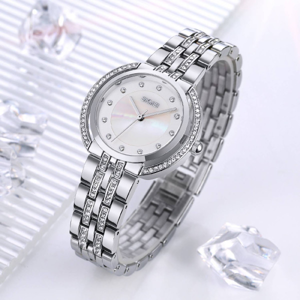 Женские часы Skmei 1979SI Silver фото 6