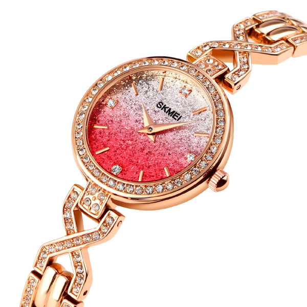 Жіночий годинник Skmei 2001RD Red фото 3