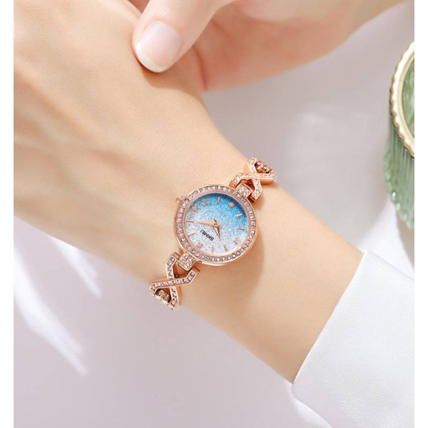 Женские часы Skmei 2001BU Blue фото 7