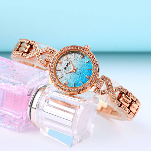 Жіночий годинник Skmei 2001BU Blue фото 4