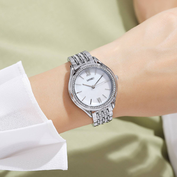 Жіночий годинник Skmei 1970SI Silver фото 7