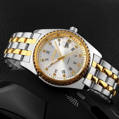 Skmei 9098SI-B Silver Men