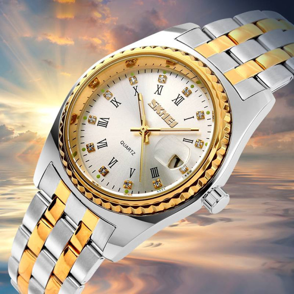 Чоловічий годинник Skmei 9098SI-B Silver Men фото 5