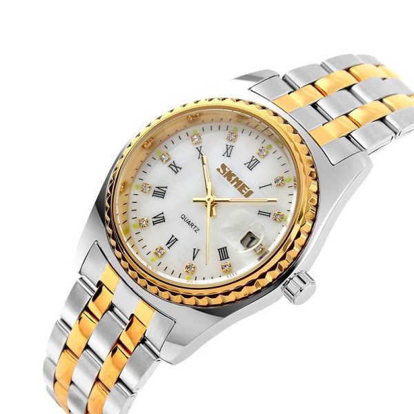 Чоловічий годинник Skmei 9098WT-B White Men фото 3