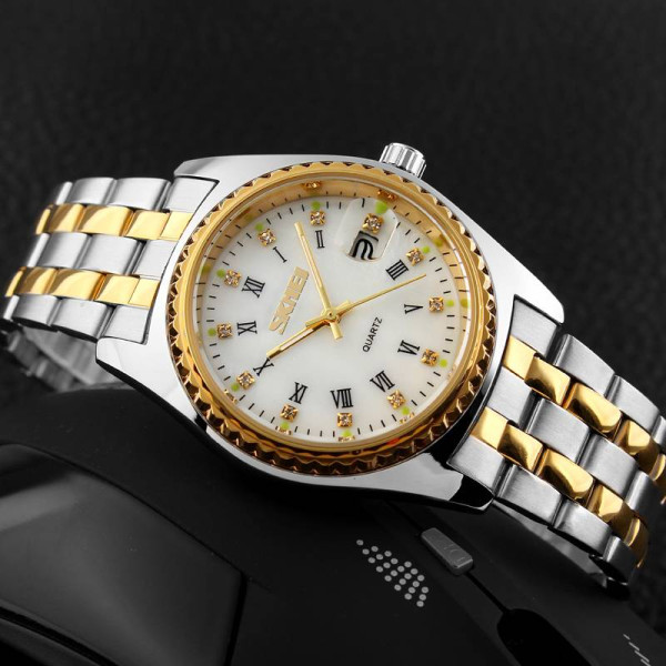 Чоловічий годинник Skmei 9098WT-B White Men фото 4