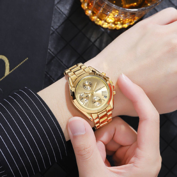 Женские часы Skmei 1897GD Gold фото 5