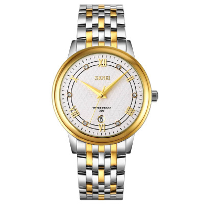 Мужские часы Skmei 9272TGDSI-B Gold/Silver-Silver Men
