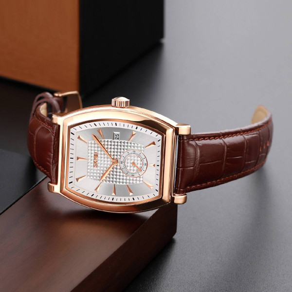 Мужские часы Skmei 9306RGSI Rose Gold-Silver фото 4