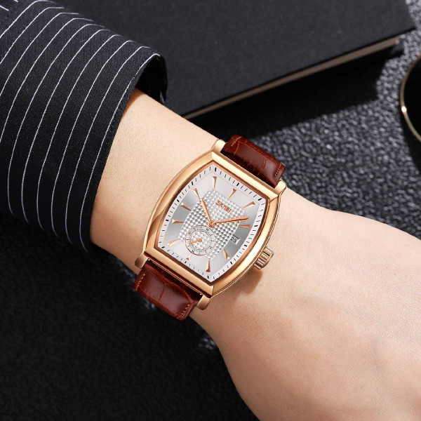 Мужские часы Skmei 9306RGSI Rose Gold-Silver фото 5