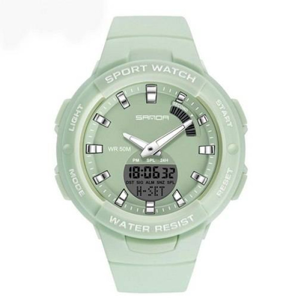 Жіночий годинник Sanda 6005 Green фото 1