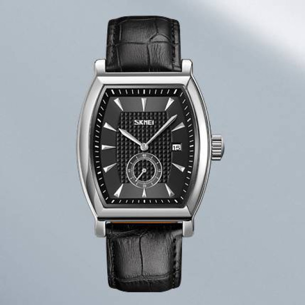 Мужские часы Skmei 9306SIBK Silver-Black фото 5