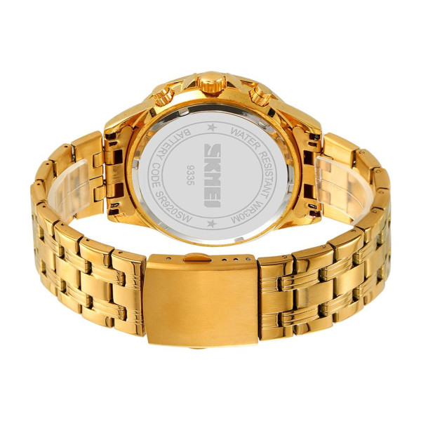 Чоловічий годинник Skmei 9335GDGY Gold-Grey фото 4