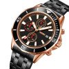 Чоловічий годинник Skmei 9335RGBK Rose Gold-Black фото 3