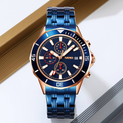 Skmei 9335RGBU Rose Gold-Blue