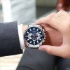 Чоловічий годинник Curren 8363 Silver-Blue фото 5