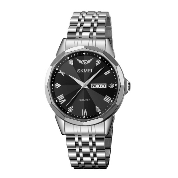 Мужские часы Skmei 2291SIBK Silver-Black фото 1