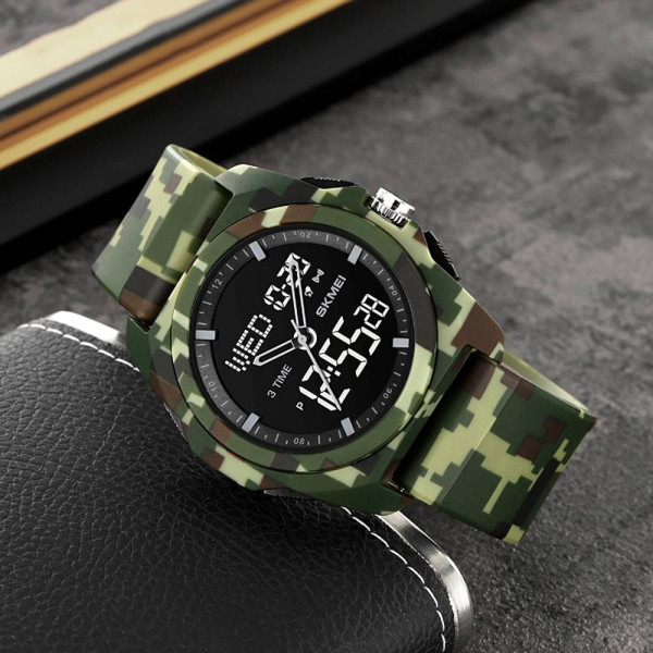 Мужские часы Skmei 2199CMGN Camo Green фото 6