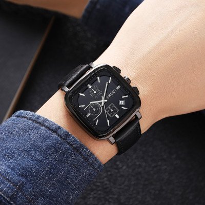 Мужские часы Skmei 2182BKSI Black-Silver
