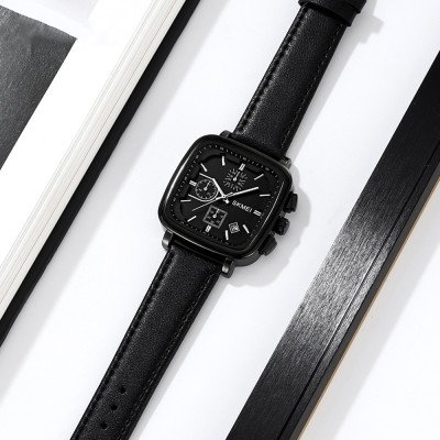 Мужские часы Skmei 2182BKSI Black-Silver