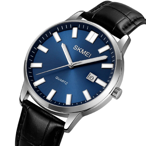 Жіночий годинник Skmei 2252SIBU Silver-Blue фото 3