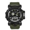 Чоловічий годинник Sanda 742 Green-Black фото 2