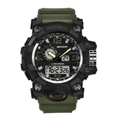 Sanda 742 Green-Black