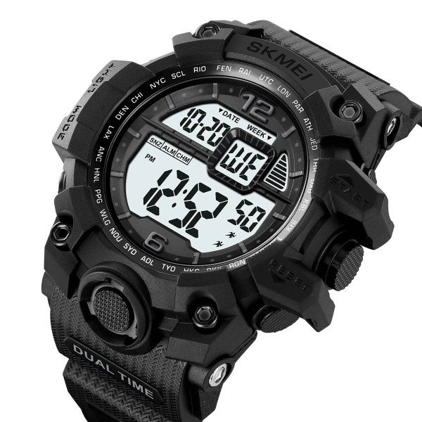 Мужские часы Skmei 2245BKWT Black-White фото 4
