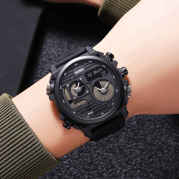 Чоловічий годинник Skmei 2202PBK Black фото 5