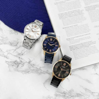 Curren 8383 Black-Gold