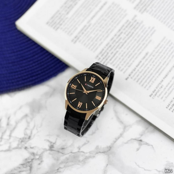 Мужские часы Curren 8383 Black-Gold фото 4