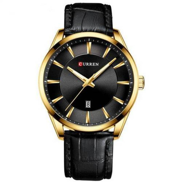Мужские часы Curren 8365 Black-Gold фото 1