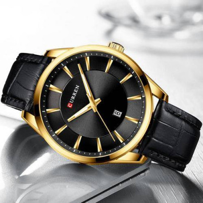 Curren 8365 Black-Gold