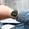 Чоловічий годинник Curren 8365 Black-Gold фото 4