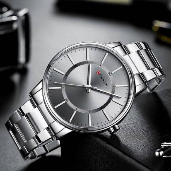 Чоловічий годинник Curren 8385 Silver-Gray фото 3