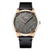 Чоловічий годинник Curren 8386 Black-Gold-Gray фото 2