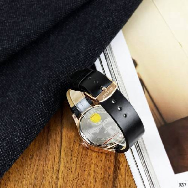Чоловічий годинник Curren 8386 Black-Gold-Gray фото 6