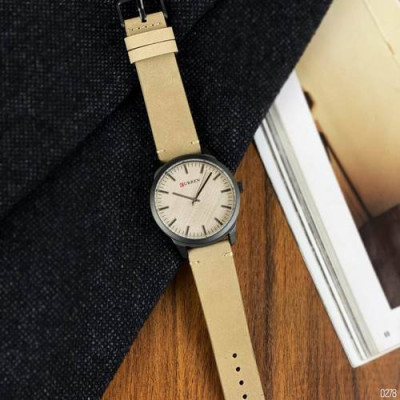 Curren 8386 Light Brown-Grey