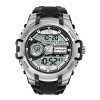 Чоловічий годинник Sanda 6015 Black-Silver фото 2