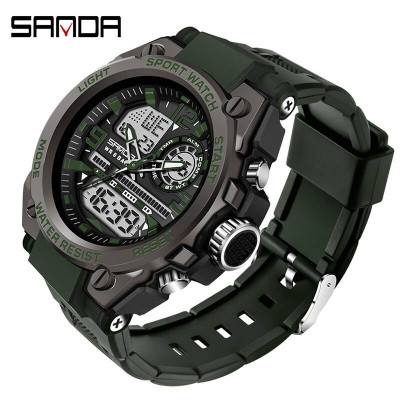 Sanda 6024 Black-Military Wristband